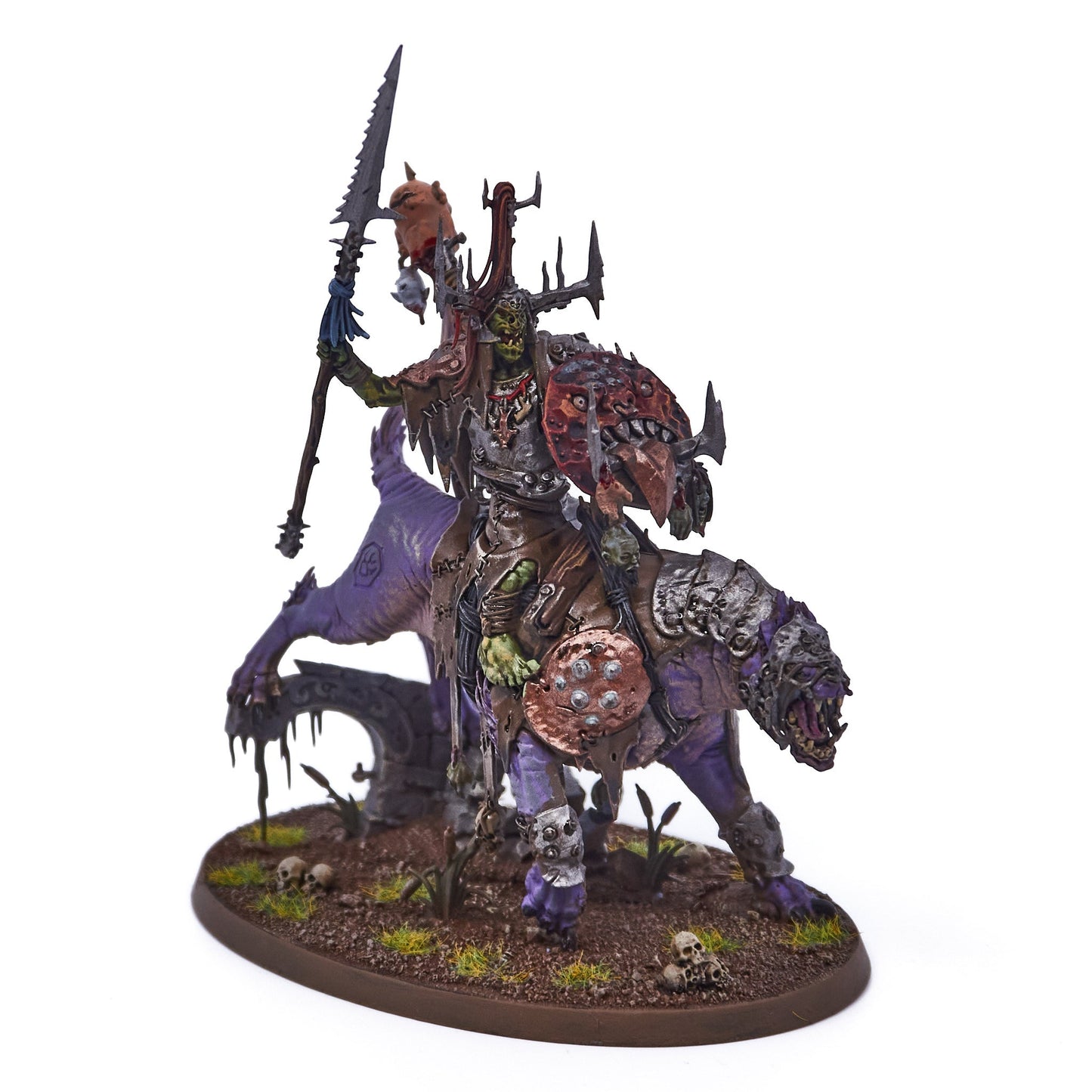 Orruk Warclans - Killaboss on Great Gnashtoof (04192) - Used