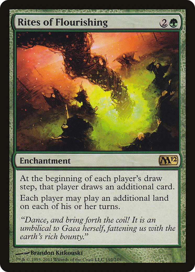 Rites of Flourishing (M12-192) - Magic 2012