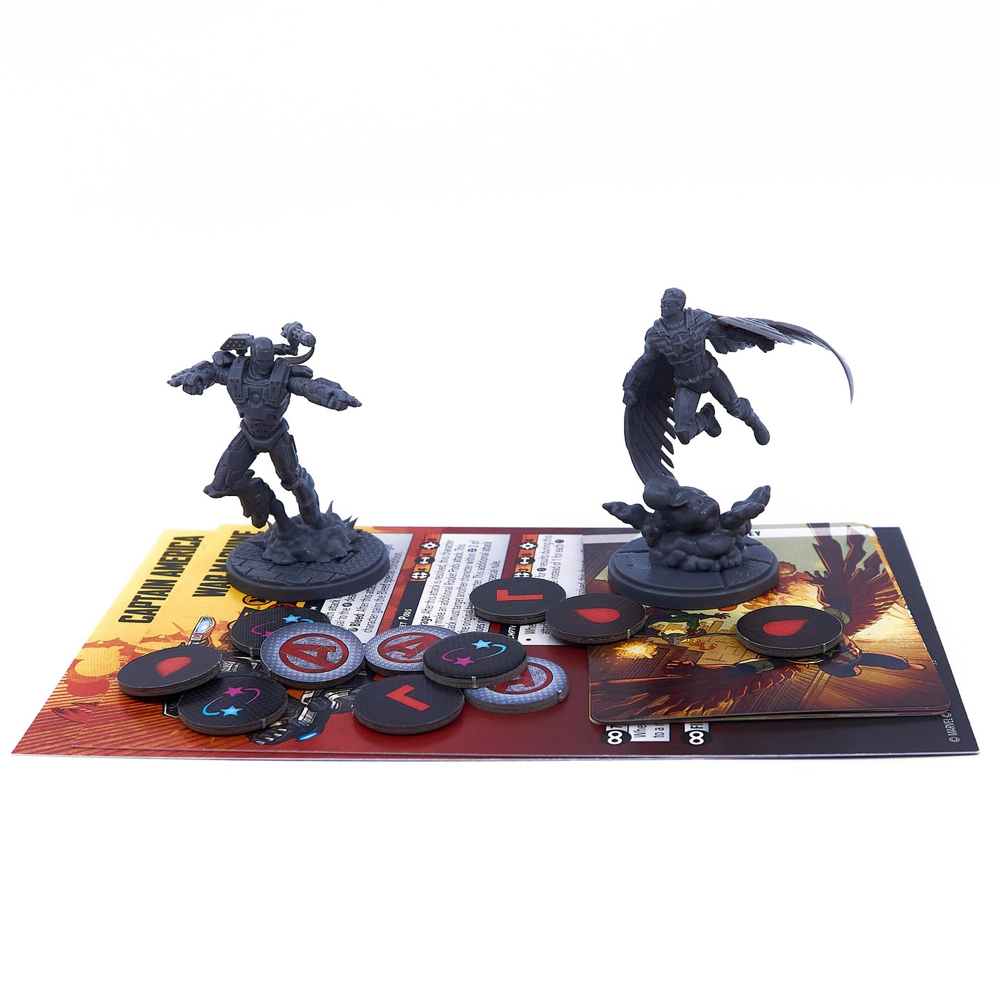 Marvel Crisis Protocol - Captain America & War Machine (11448) - Used