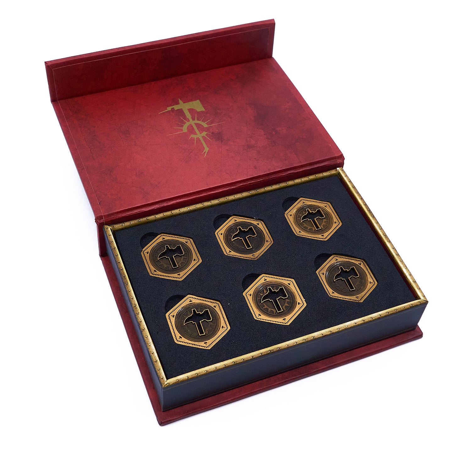 Age of Sigmar - Limited Metal Malleus Command Tokens (11586) - Used