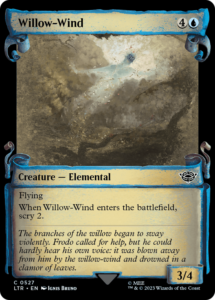Willow-Wind (LTR-527) - The Lord of the Rings: Tales of Middle-earth: (Showcase) Foil