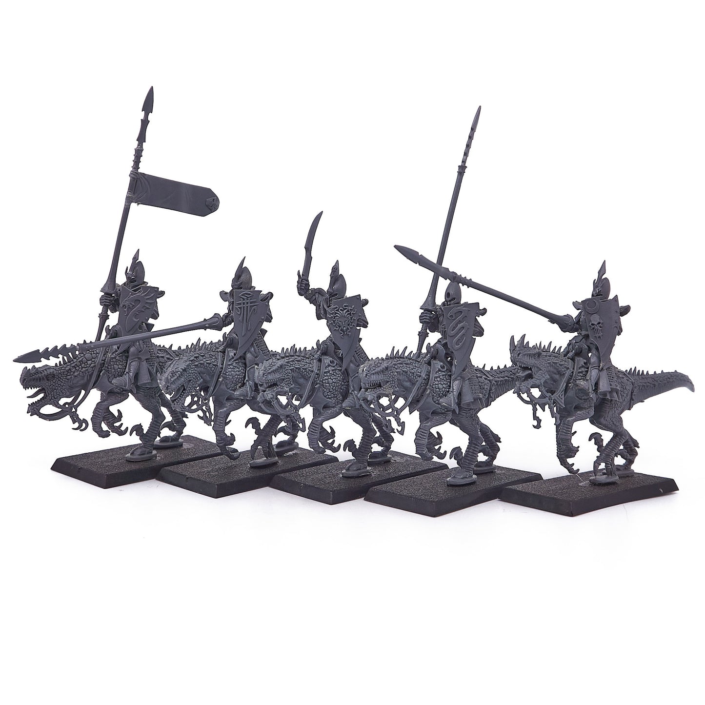 Dark Elves - Cold One Knights (15042) - Used