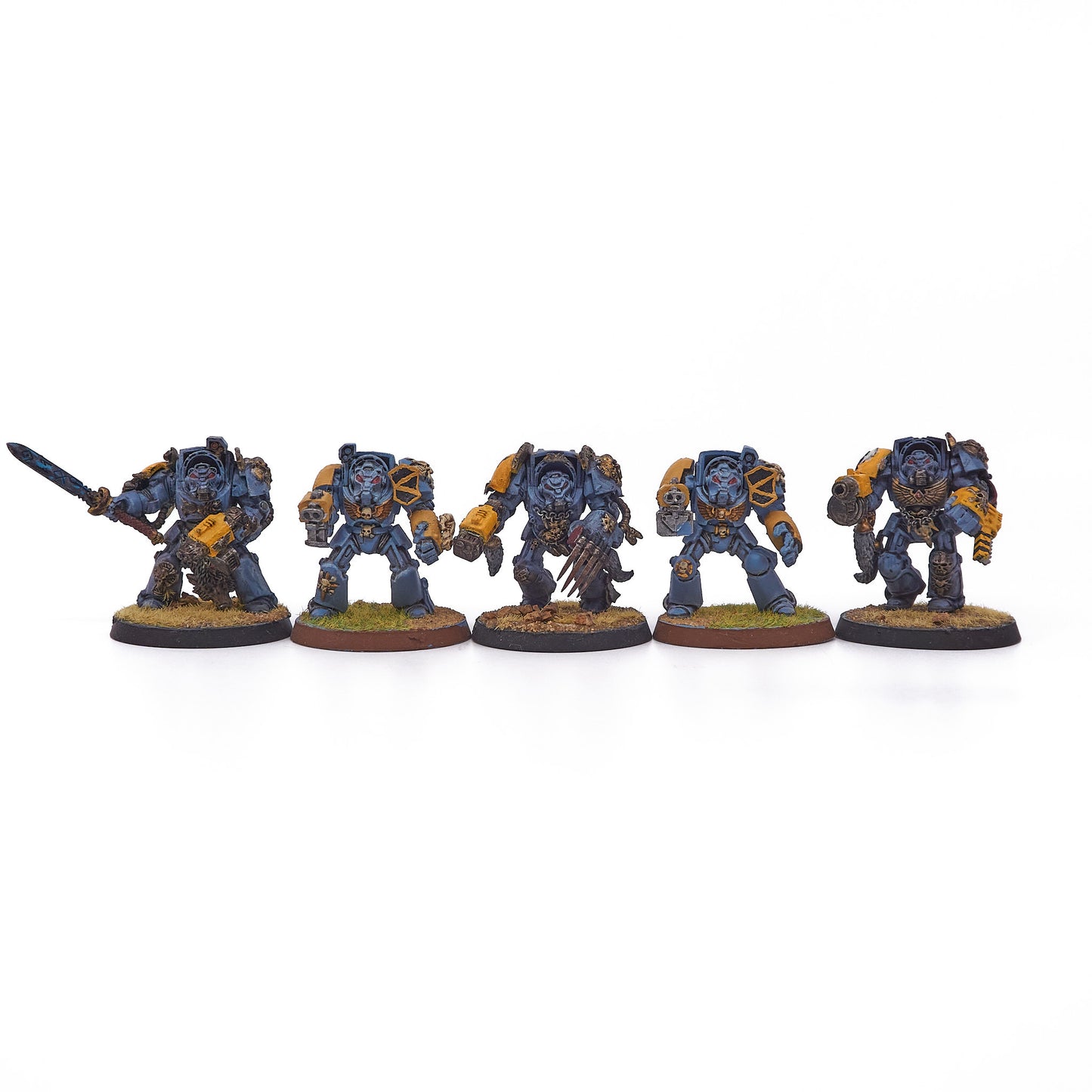 Space Wolves - Wolf Guard Terminators (15248) - Used