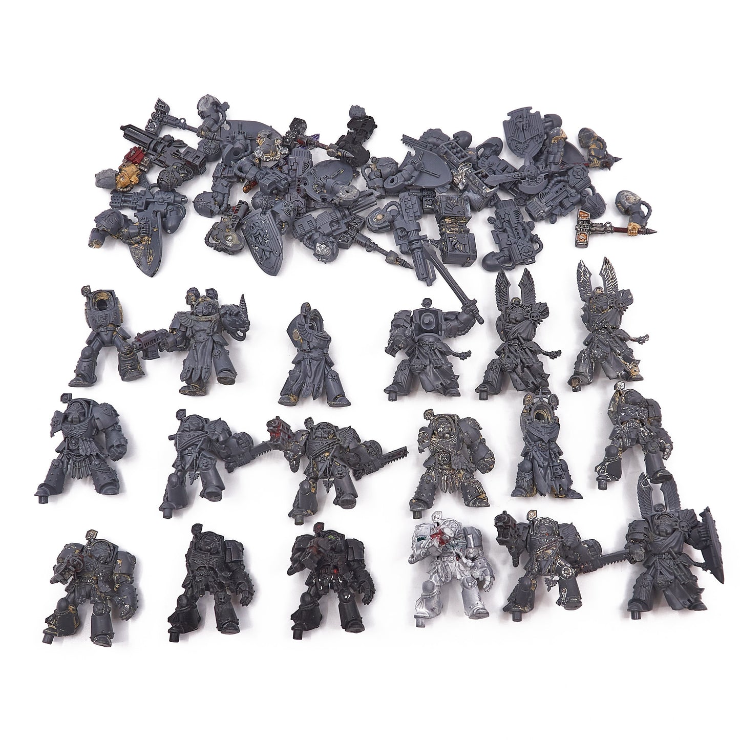 Dark Angels - Deathwing Terminators Lot (15296) - Used