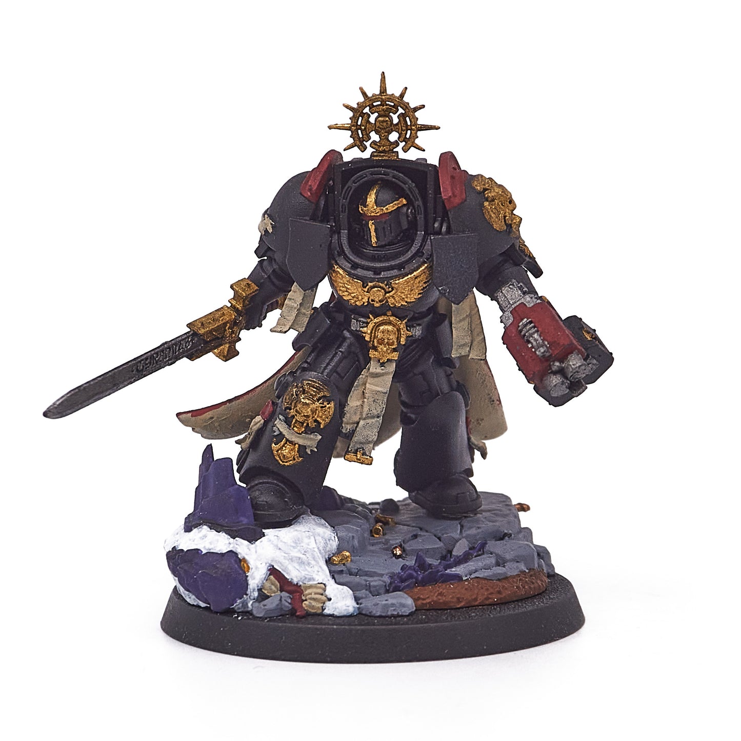 Space Marines - Captain in Terminator Armour (15635-V) - Used