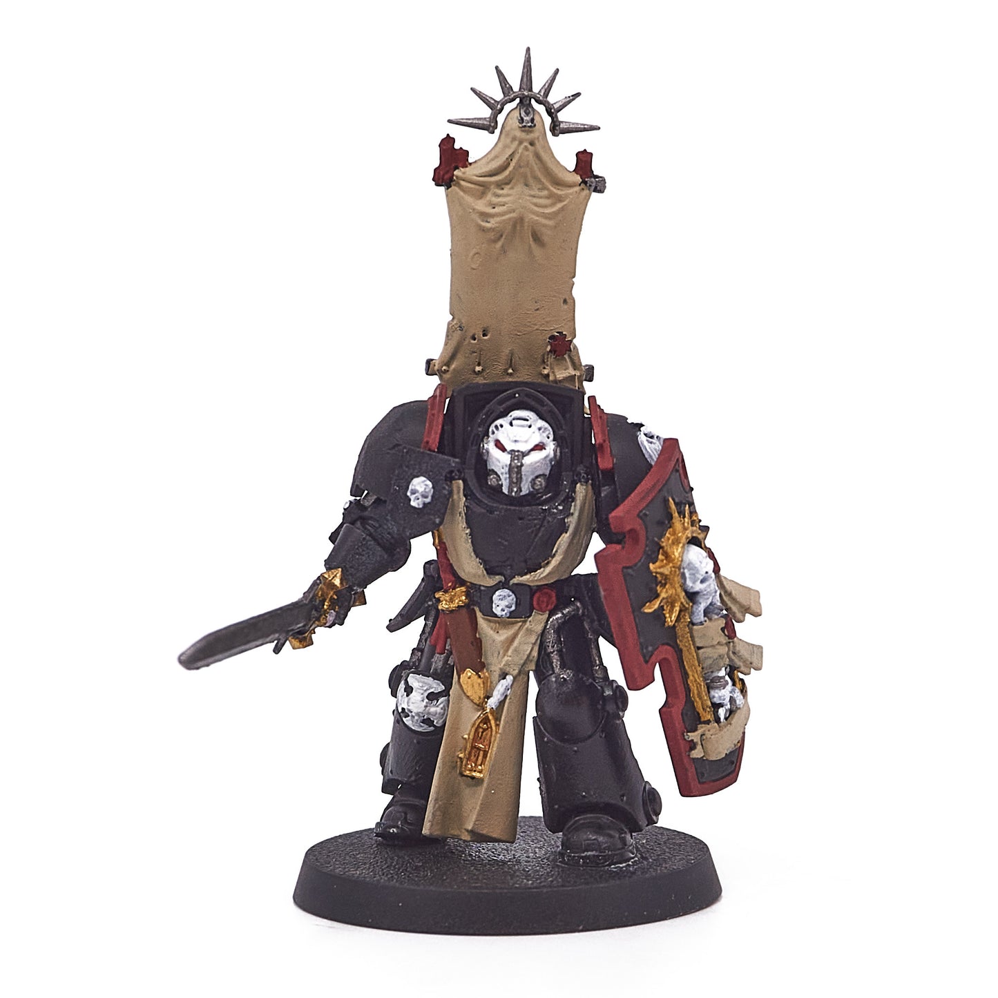 Space Marines - Captain in Terminator Armour (Converted) (15637-V) - Used