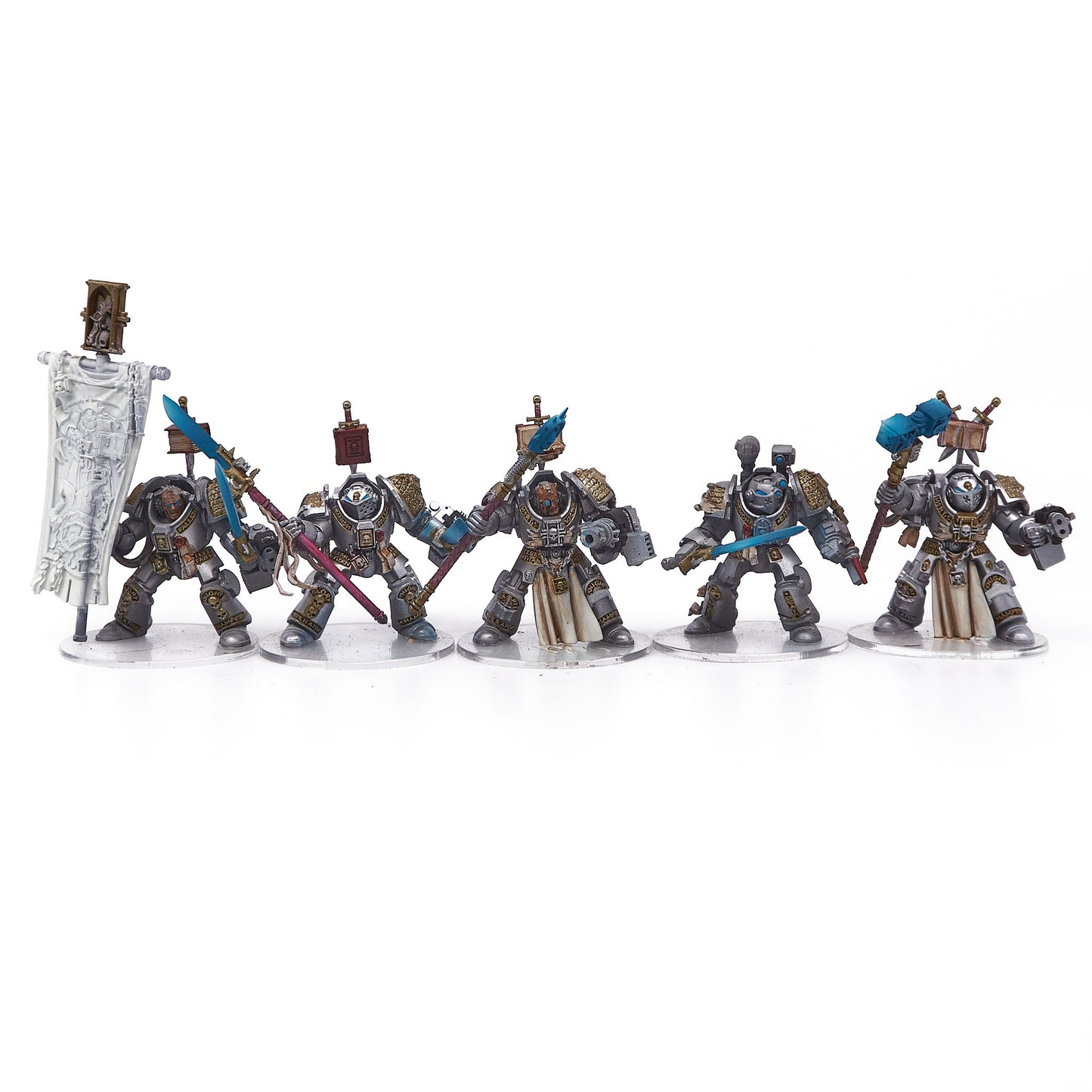 Grey Knights - Brotherhood Terminator Squad (15678) - Used