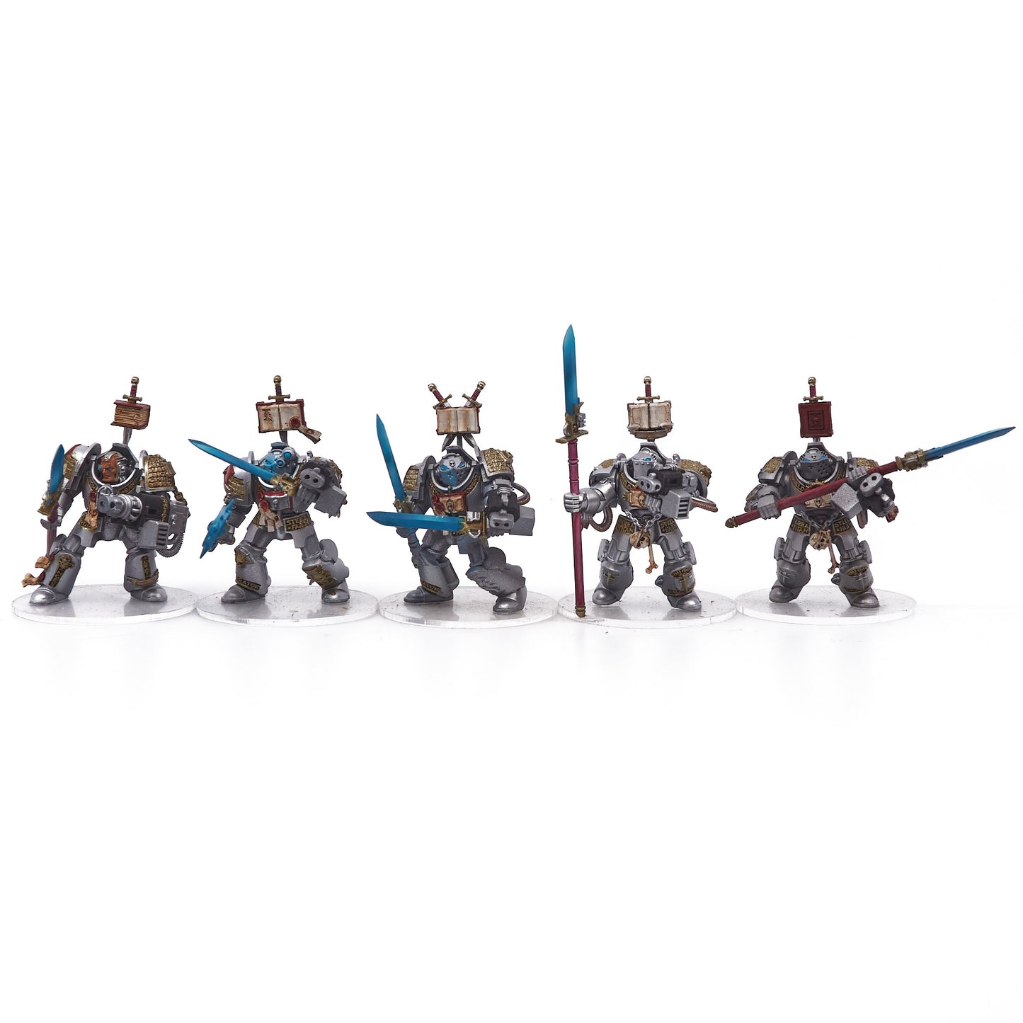 Grey Knights - Brotherhood Terminator Squad (15679) - Used