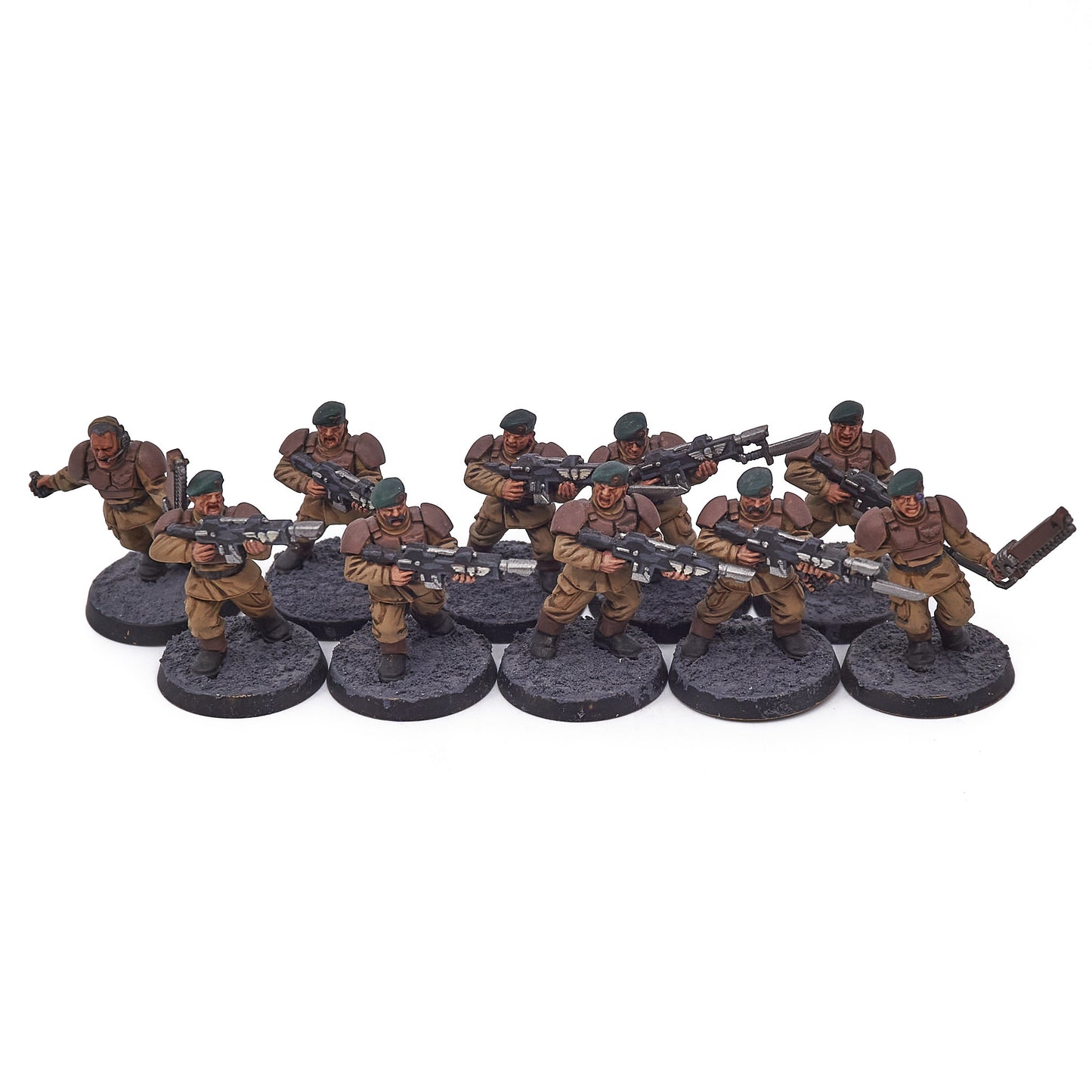 Astra Militarum - Cadian Shock Troops (15856) - Used