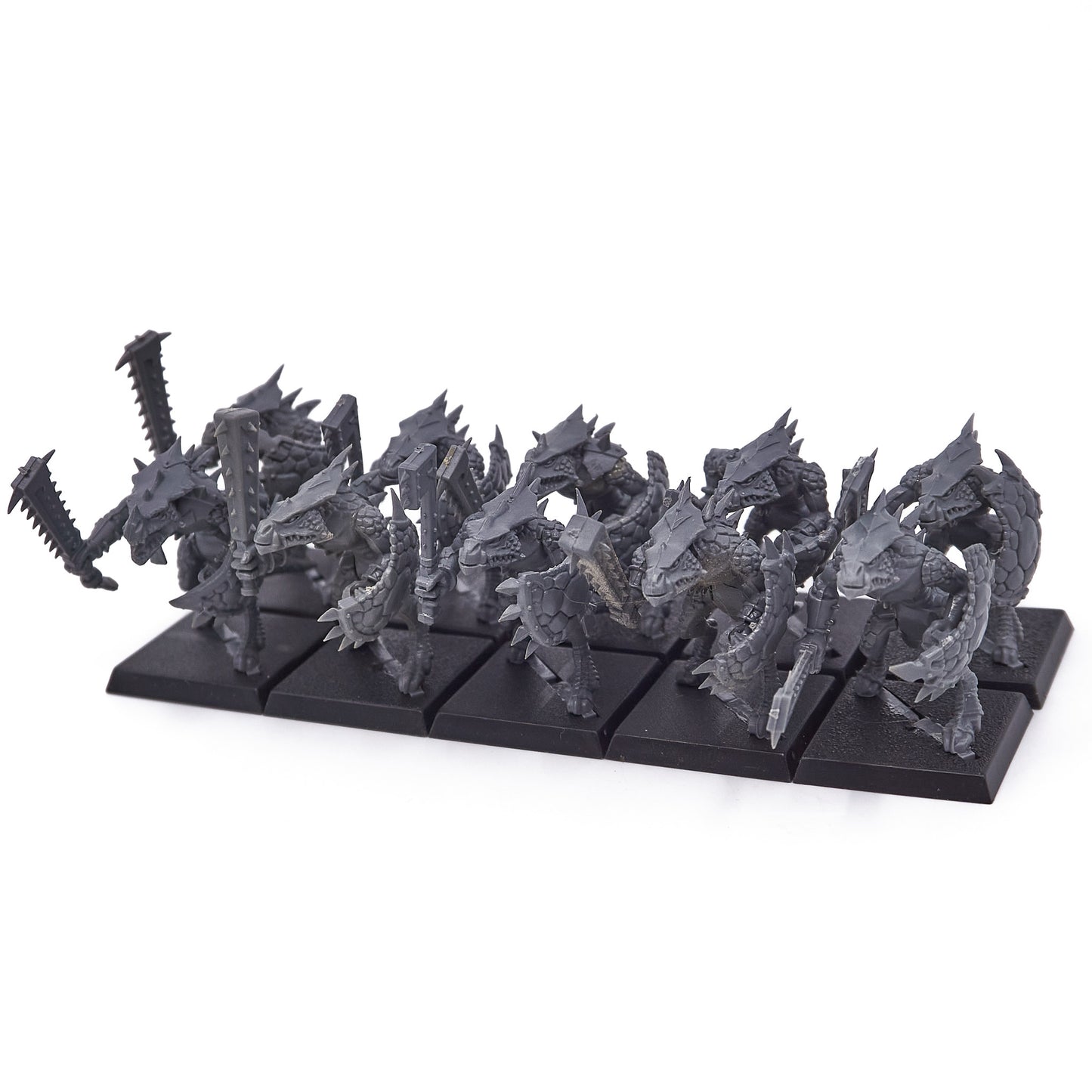 Lizardmen - Saurus Warriors (16073) - Used