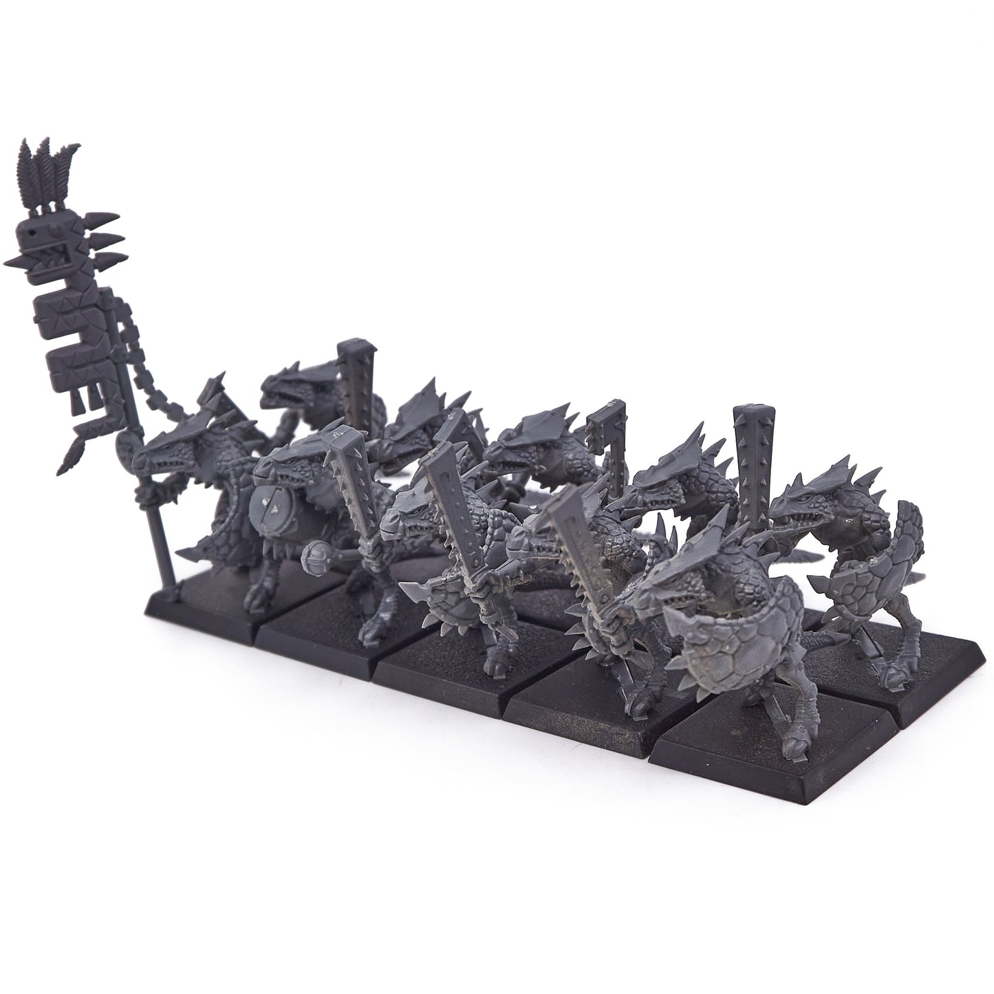 Lizardmen - Saurus Warriors (16074) - Used
