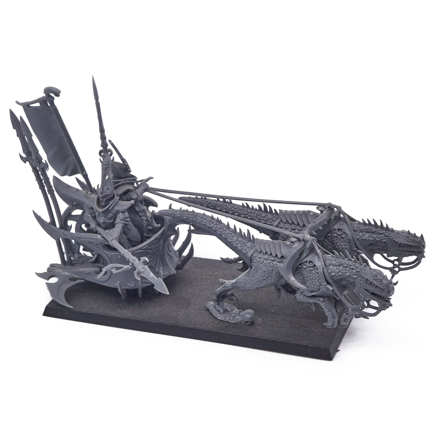 Dark Elves - Cold One Chariot (16272) - Used