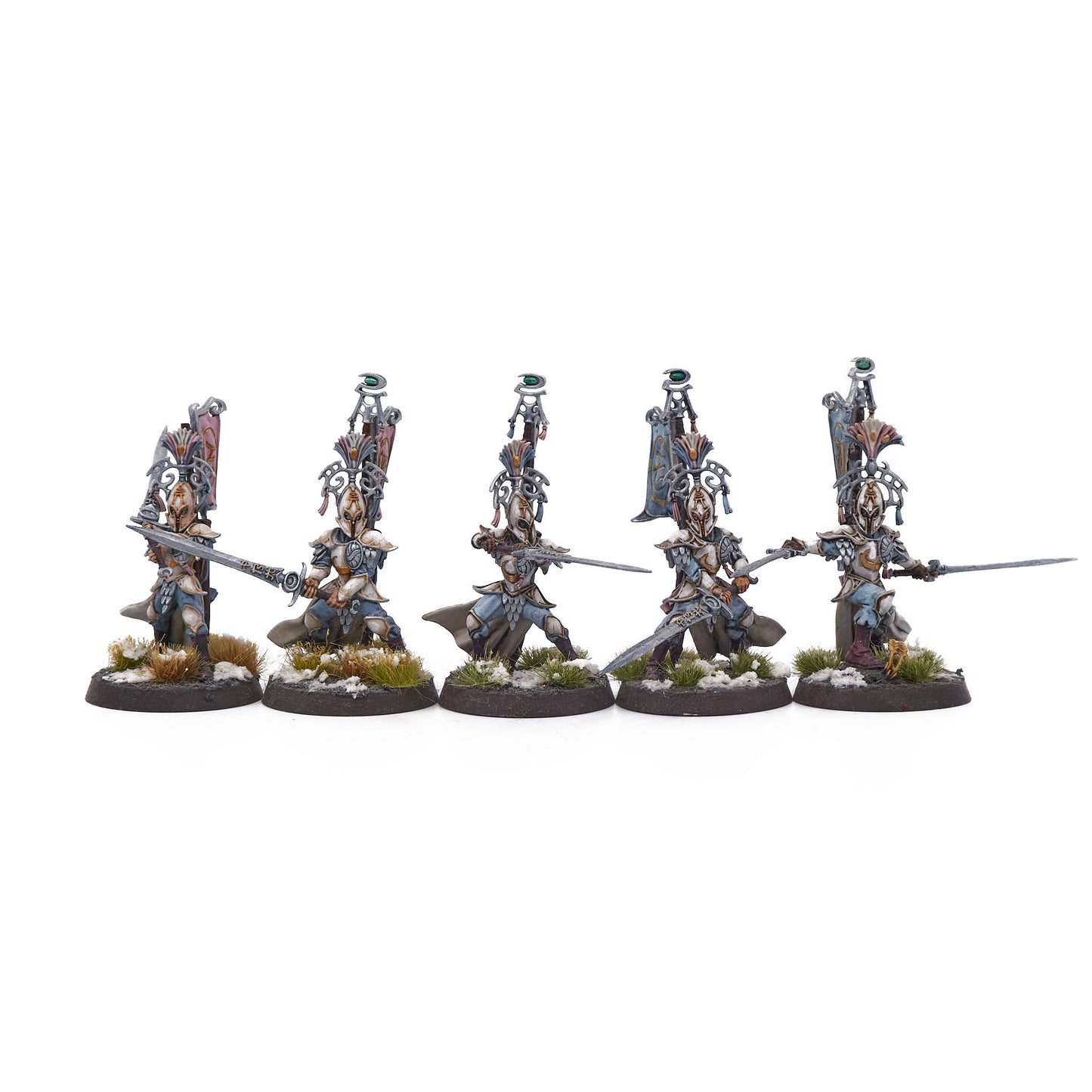 Lumineth Realm-lords - Vanari Bladelords (Damaged) (16347) - Used