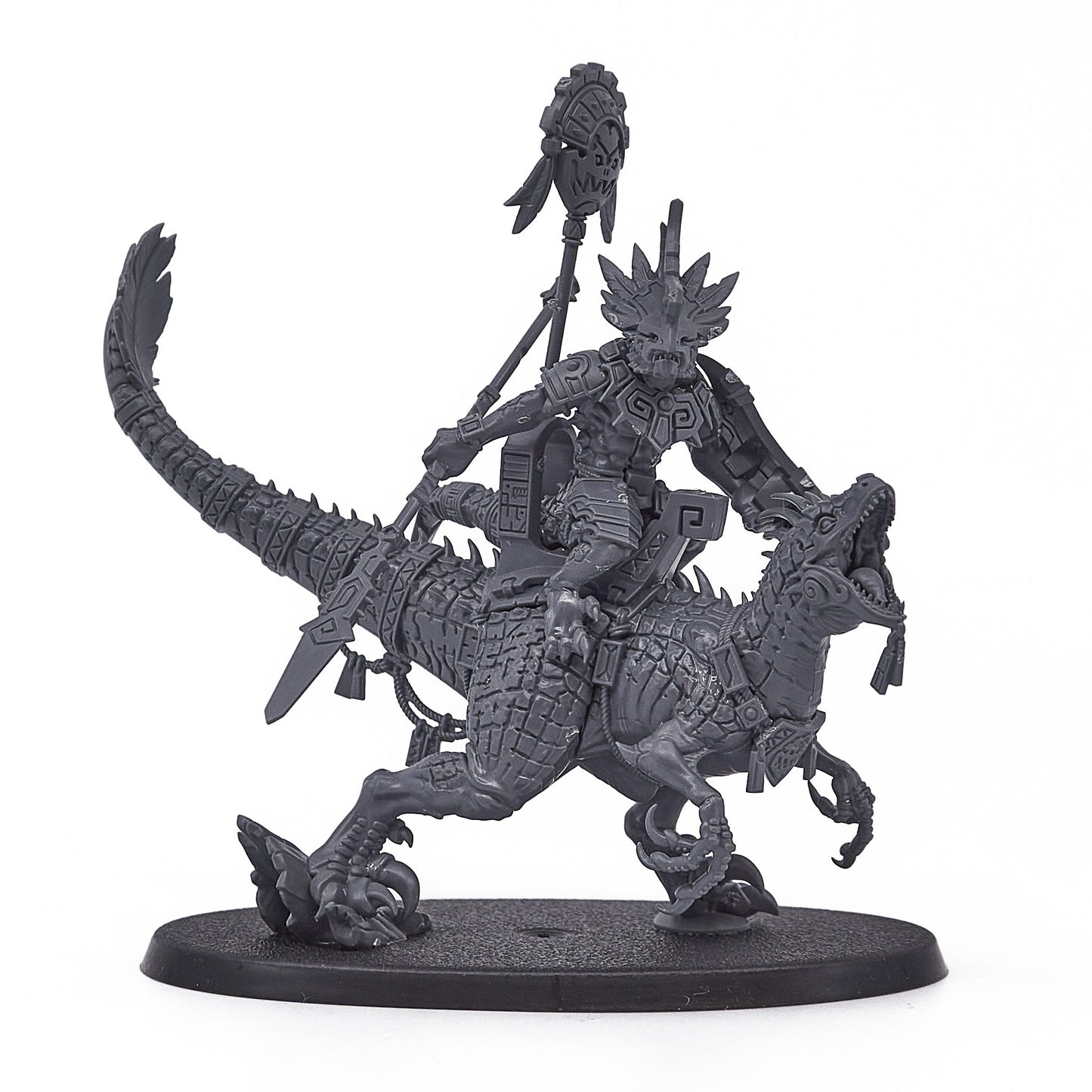 Seraphon - Saurus Scar-Veteran on Aggradon (16959-V) - Used