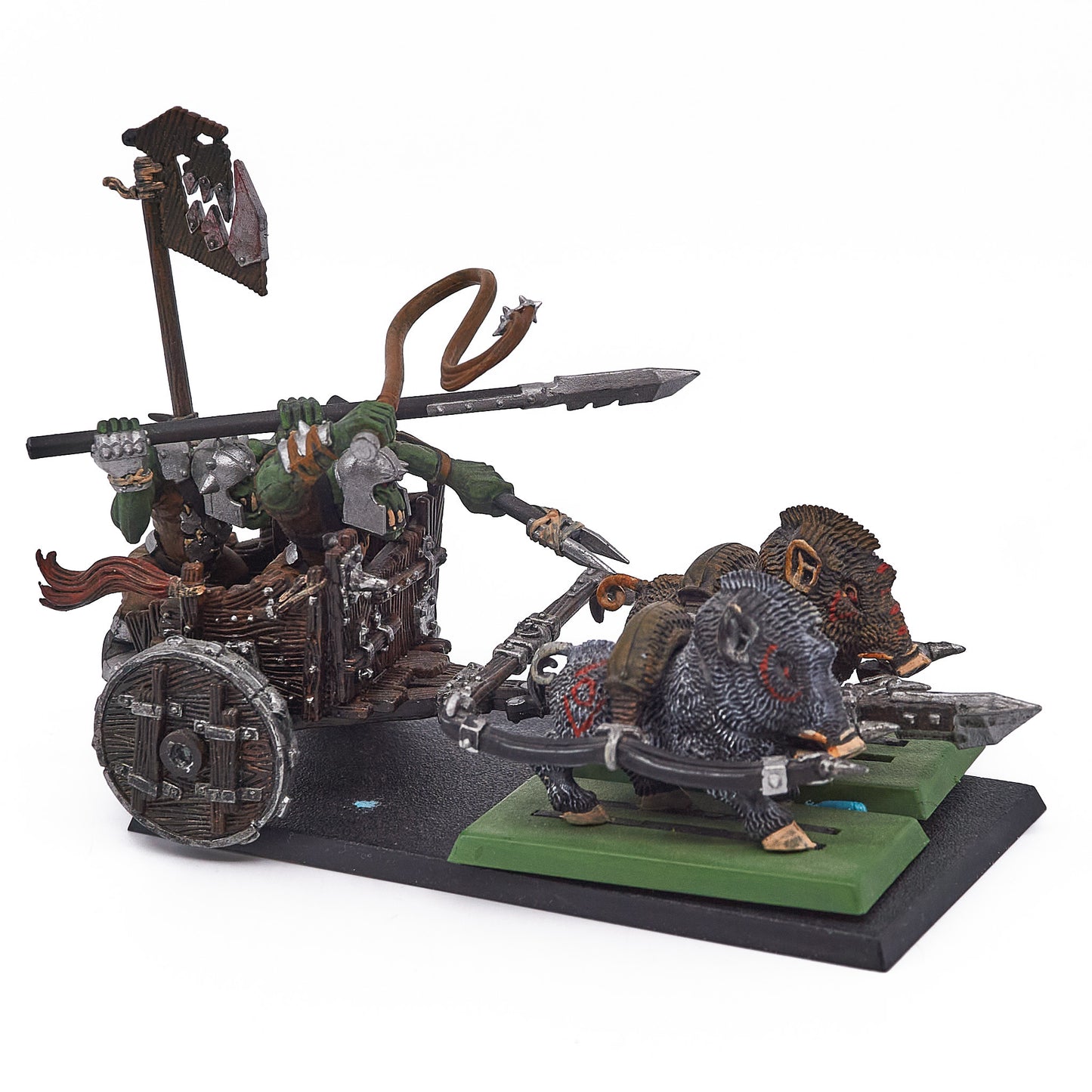 Orc and Goblin Tribes - Orc Boar Chariot (17505-V) - Used