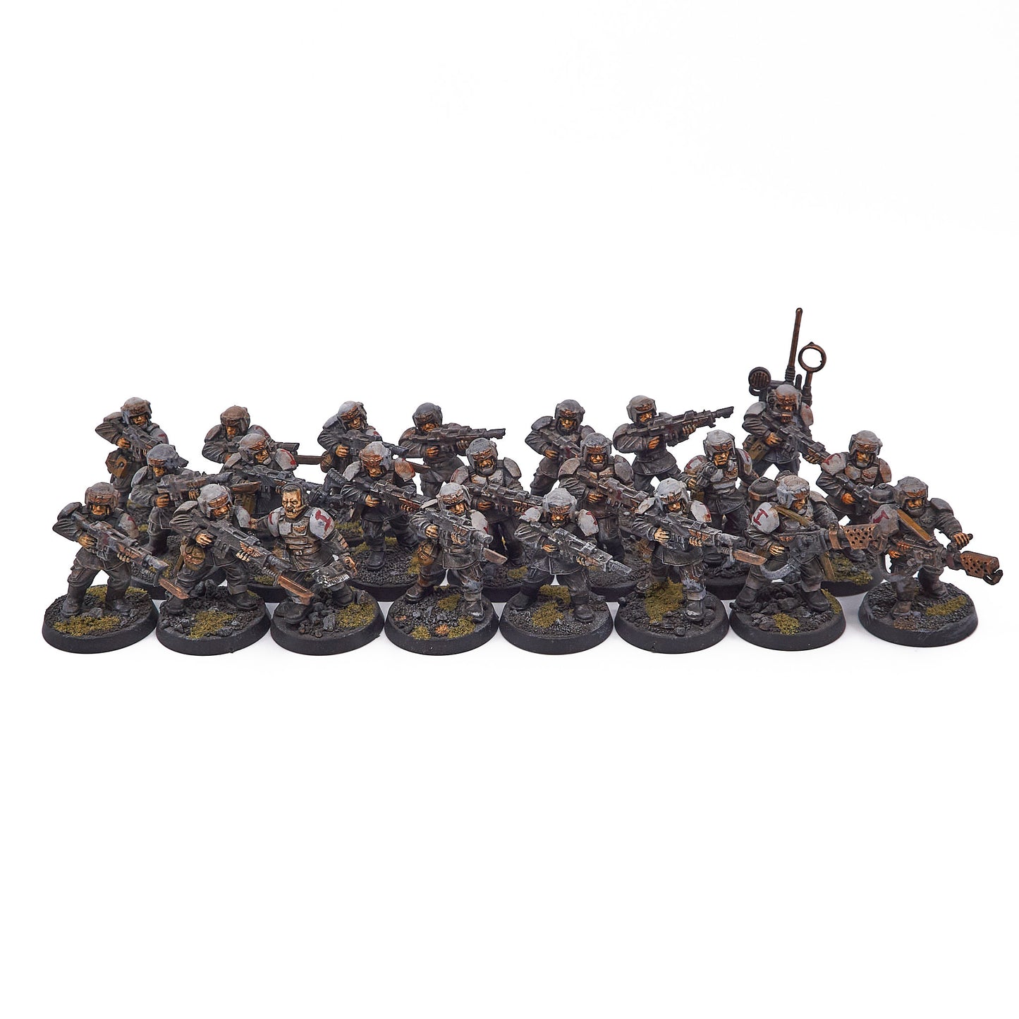Astra Militarum - Cadian Shock Troops Lot (17688) - Used