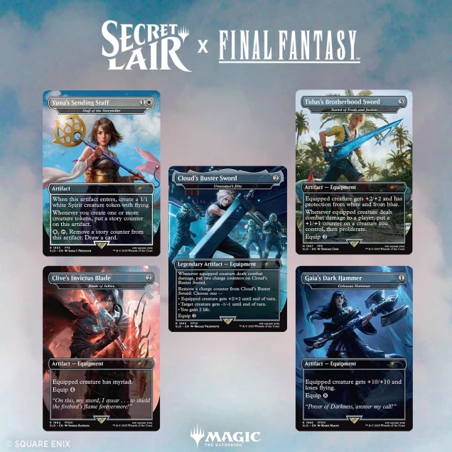 Secret Lair Drop Series - Final Fantasy : Weapons
