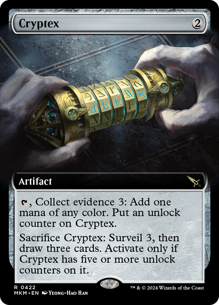 Cryptex (MKM-422) - Murders at Karlov Manor: (Extended Art)