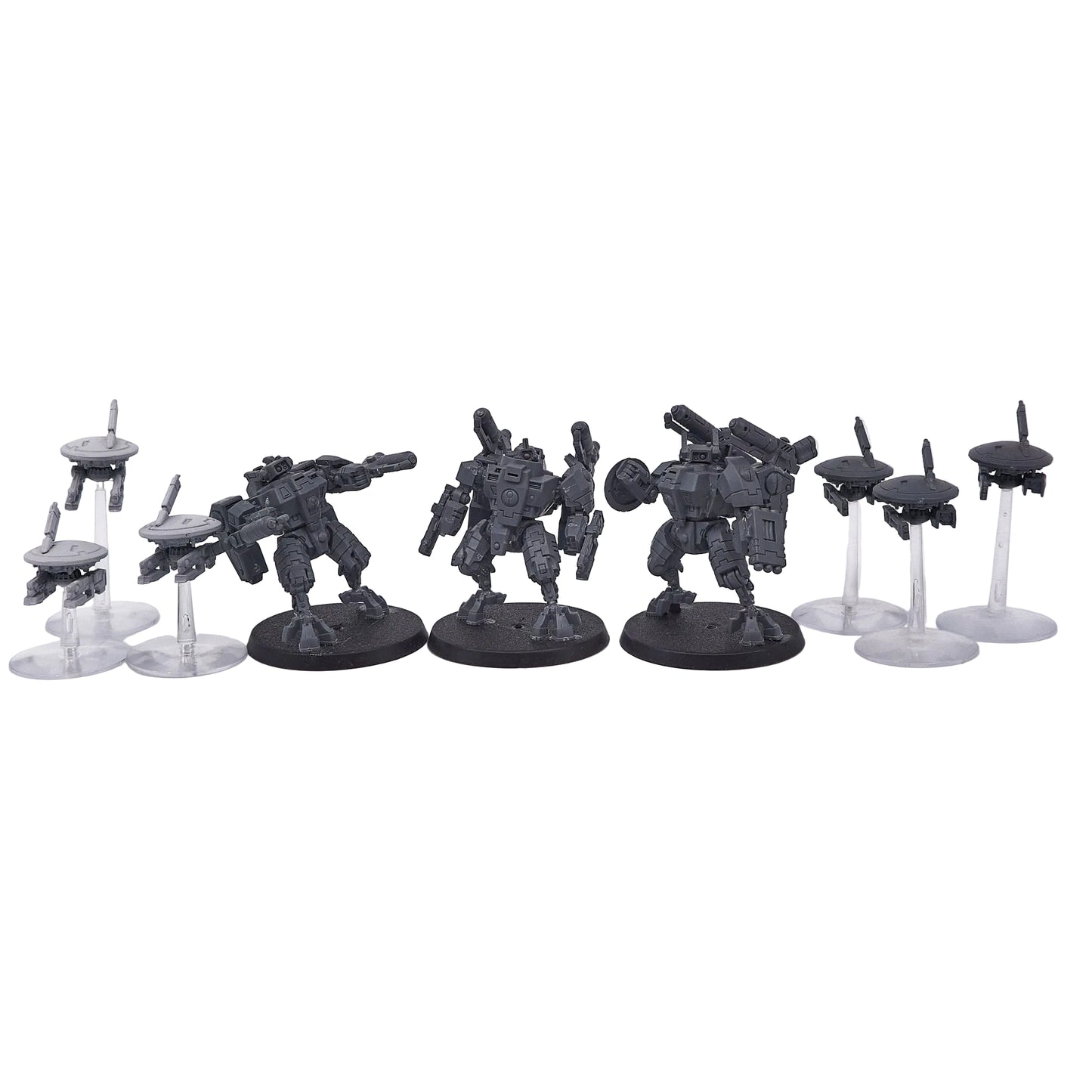T'au Empire - XV8 Crisis Battlesuit Team (17982) - Used