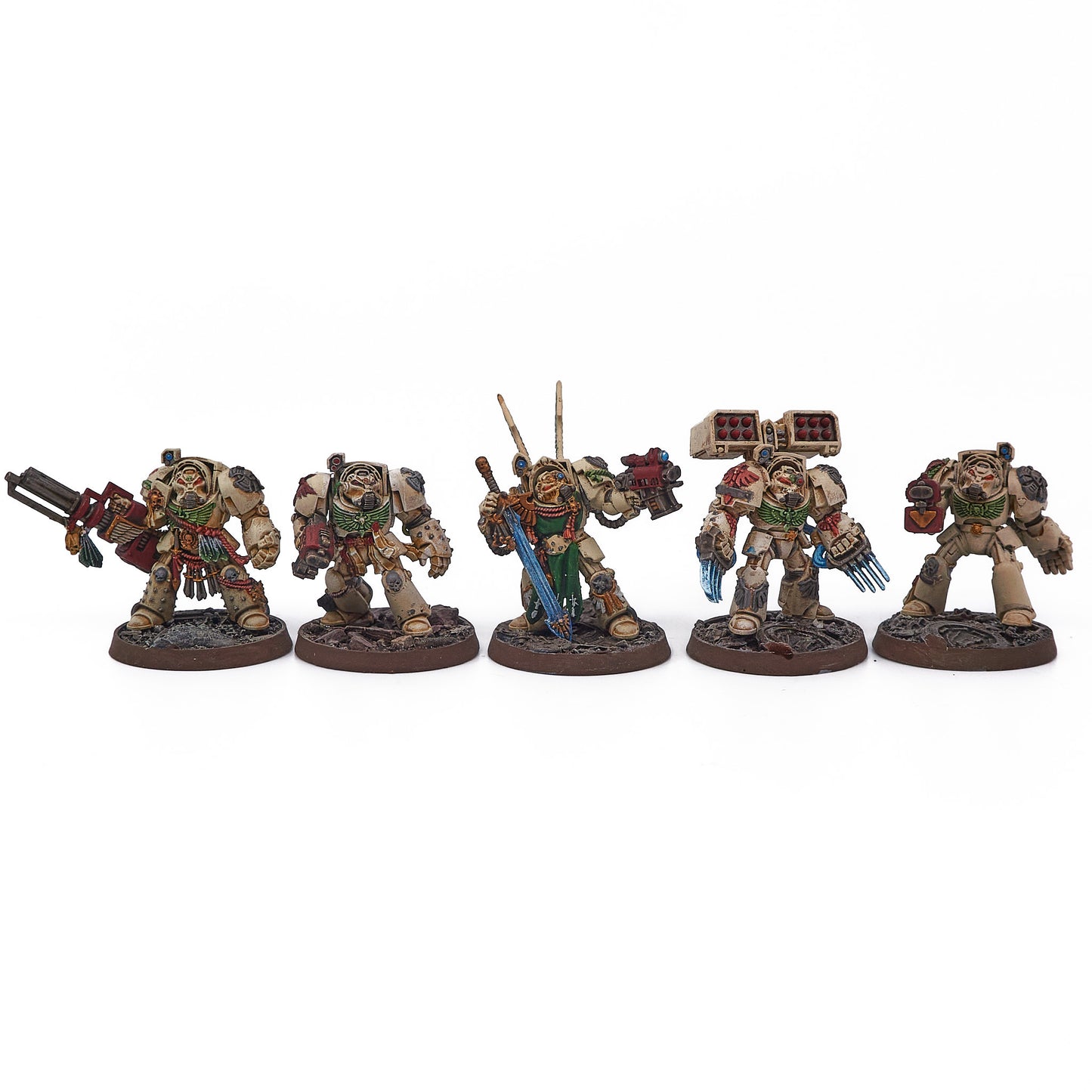 Dark Angels - Deathwing Terminator Squad (18066-V) - Used