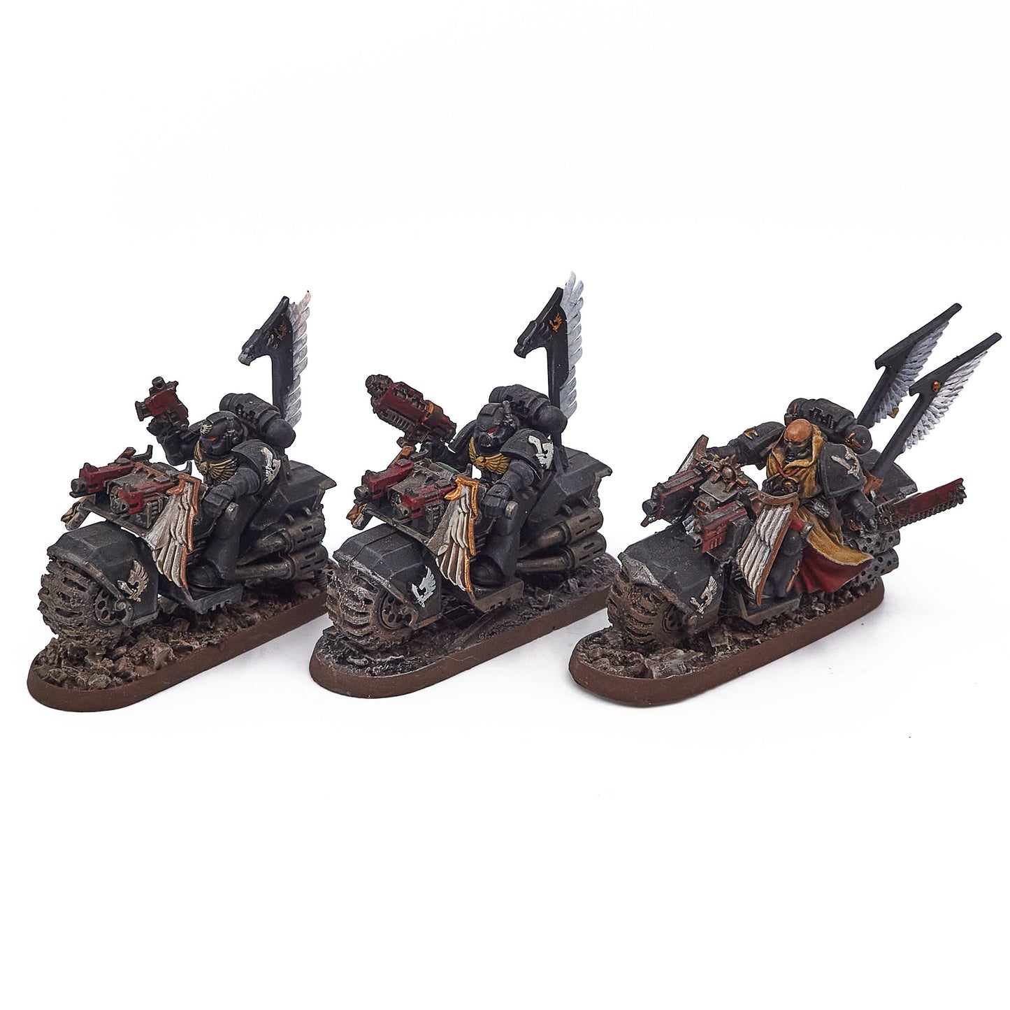 Dark Angels - Ravenwing Bike Squadron (18071) - Used