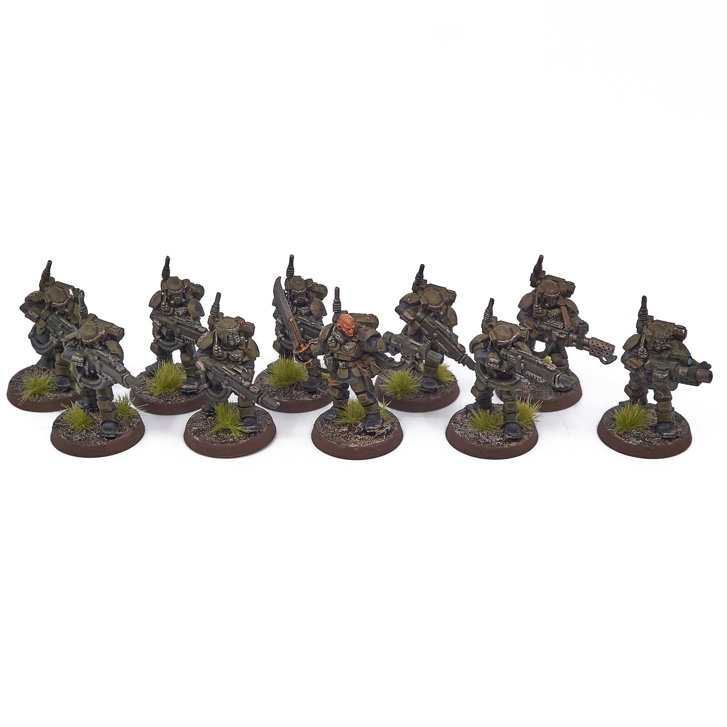 Astra Militarum - Cadian Kasrkin Veteran Squad (18097) - Used