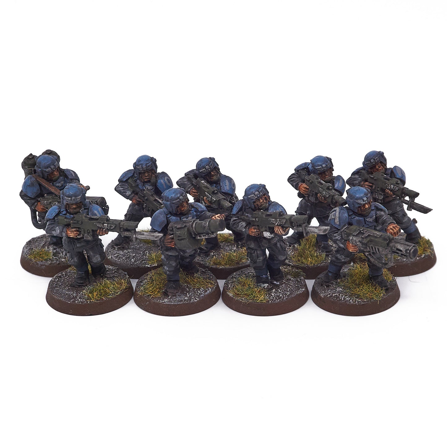 Astra Militarum - Cadian Shock Troops (18124) - Used