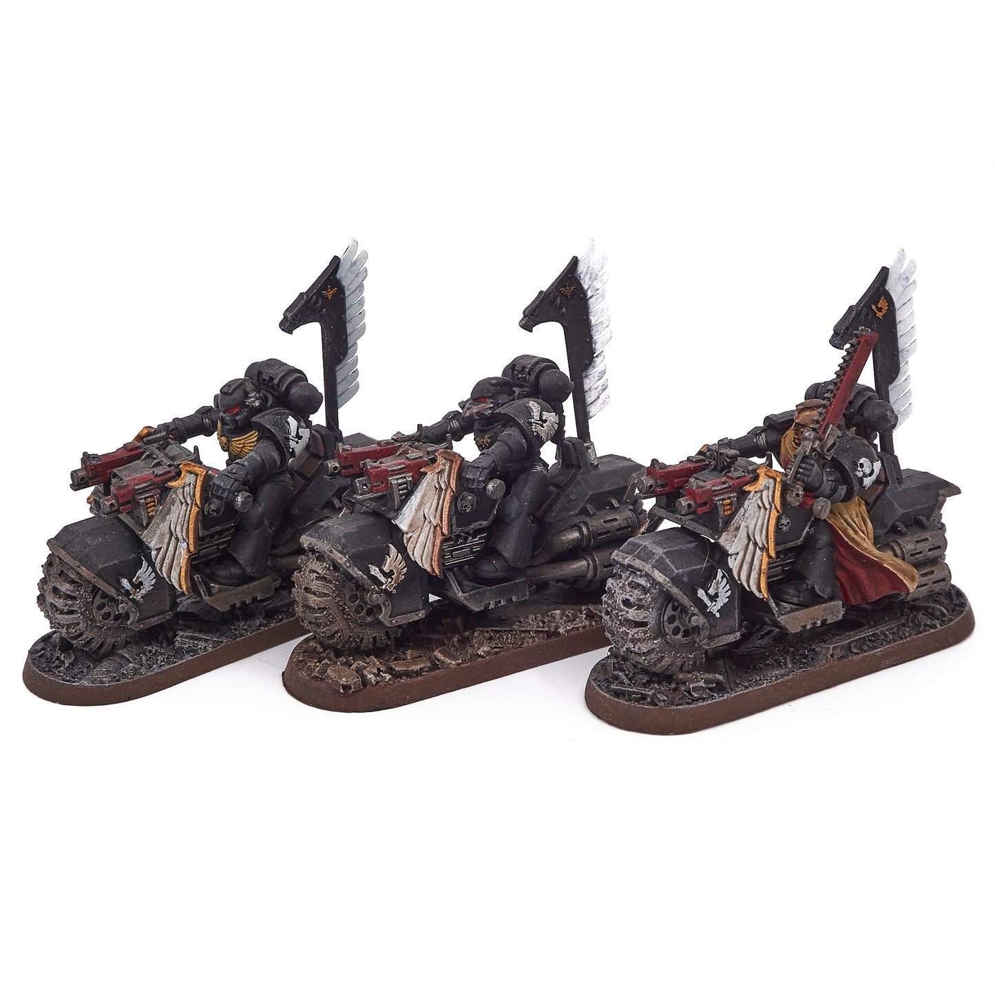 Dark Angels - Ravenwing Bike Squadron (18137) - Used