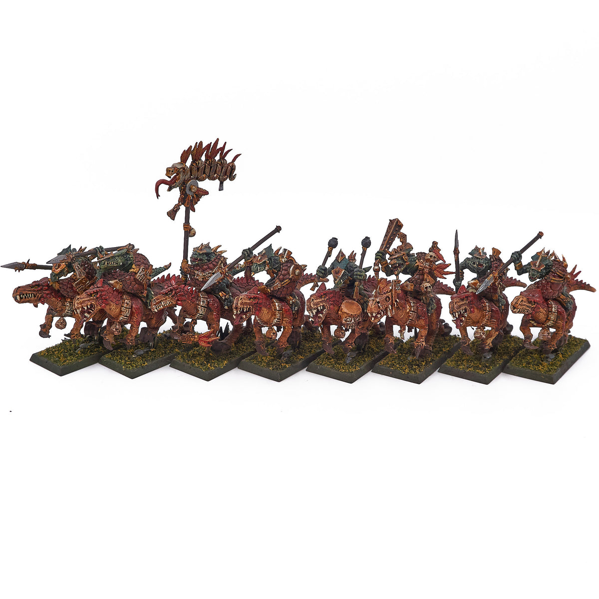 Lizardmen - Saurus Knights (18150) - Used