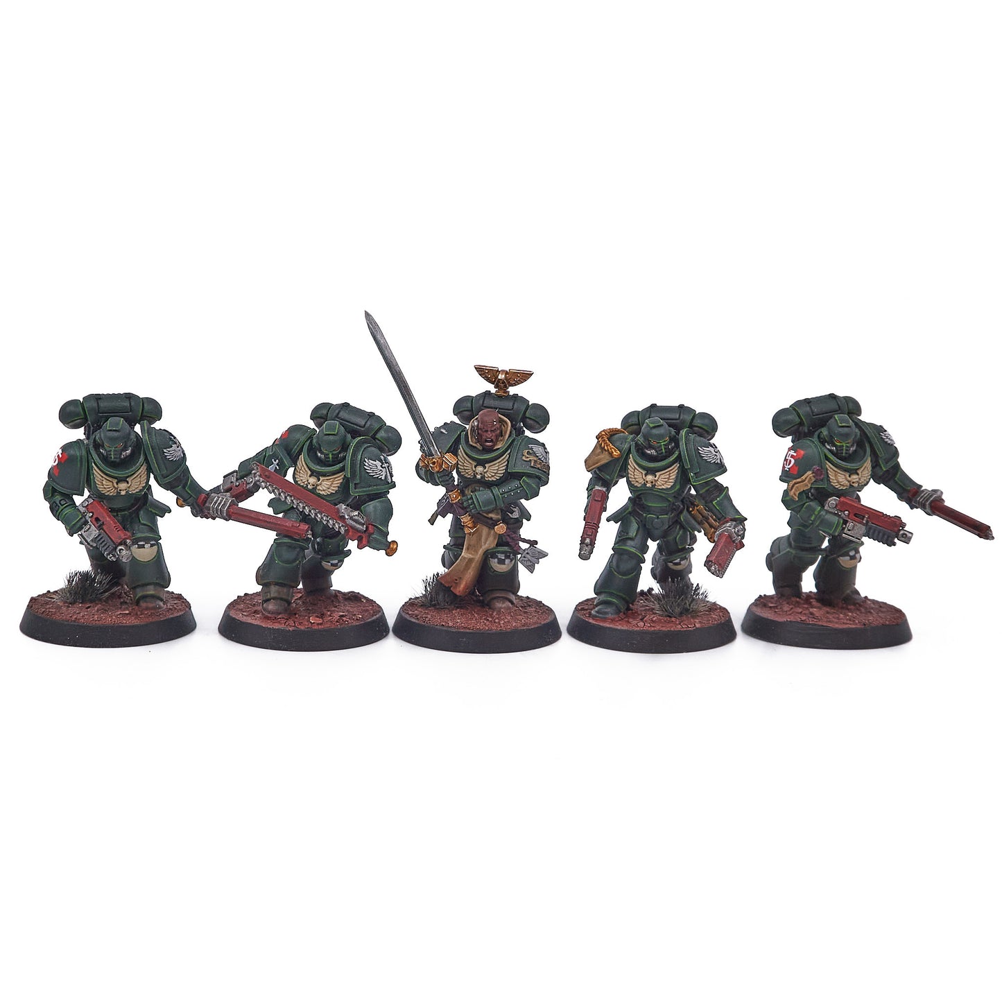 Dark Angels - Assault Intercessor Squad (18234-V) - Used