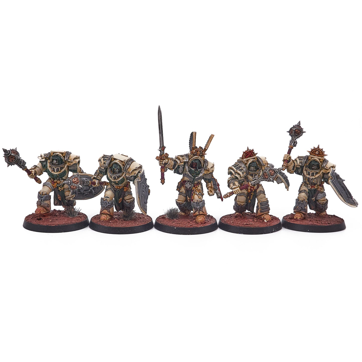 Dark Angels - Deathwing Knights (Converted) (18238-V) - Used