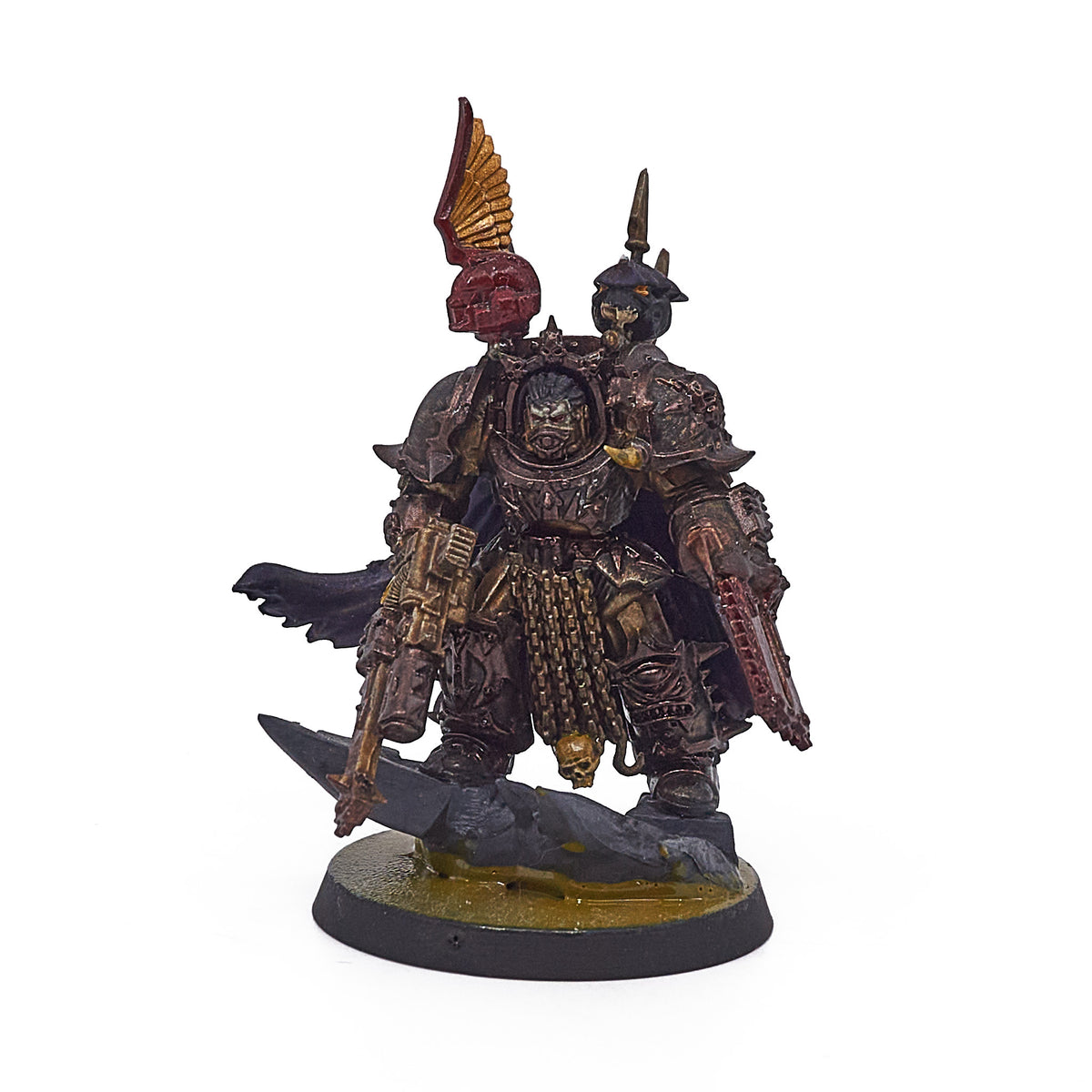 Chaos Space Marines - Chaos Lord in Terminator Armour (18397-V) - Used