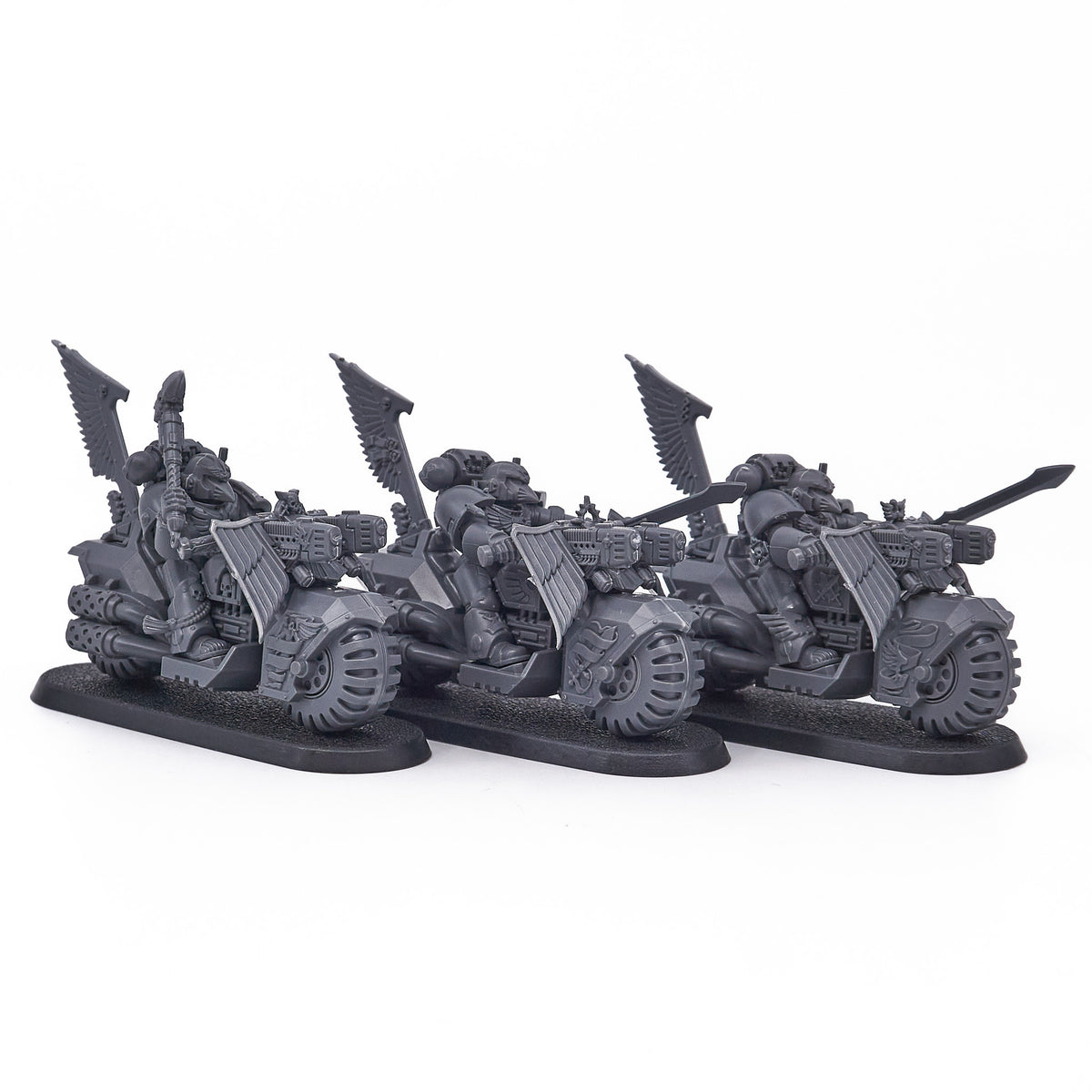 Dark Angels - Ravenwing Bike Squadron (18570) - Used