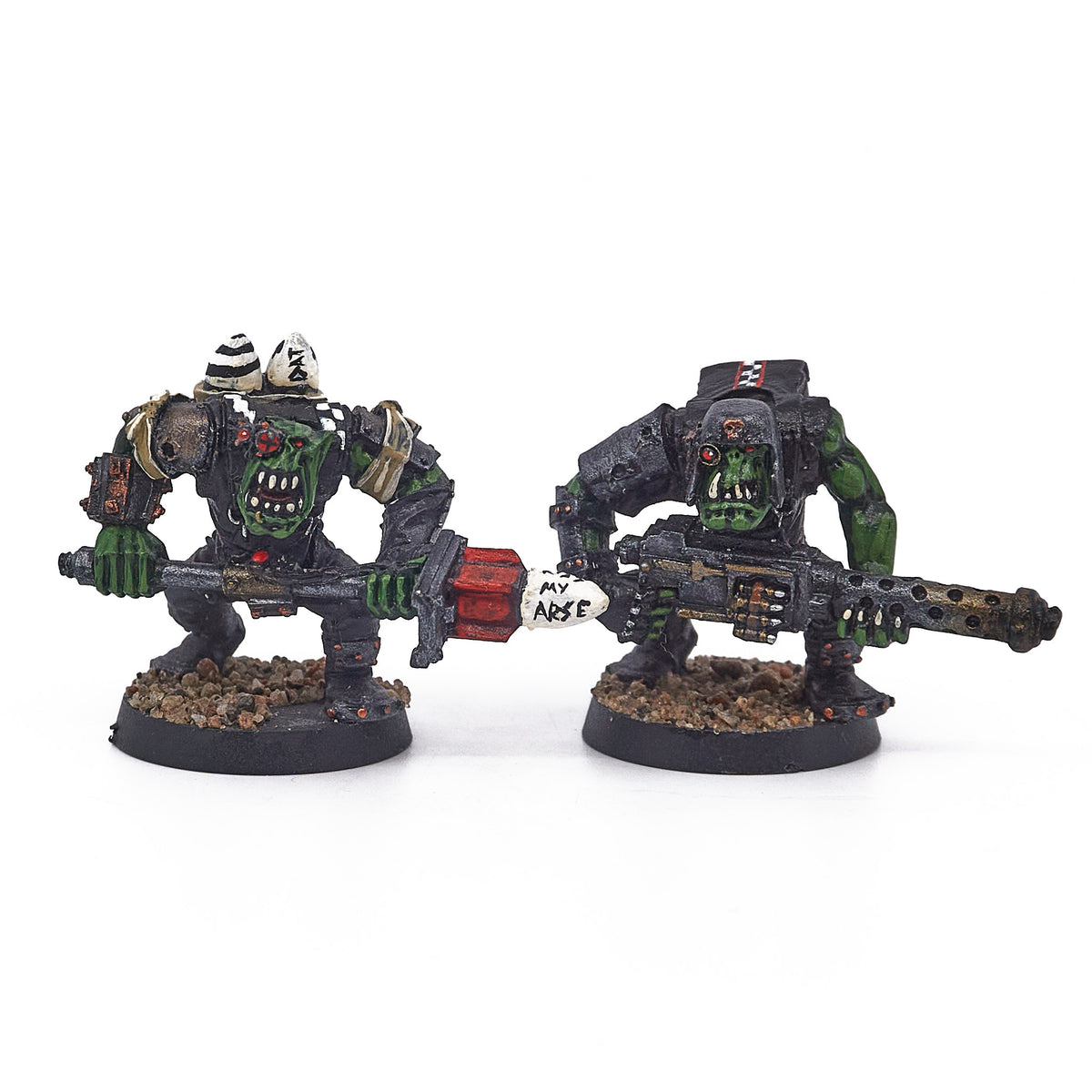 Orks - Ork Boyz with 'Eavy Weapons (18597) - Used