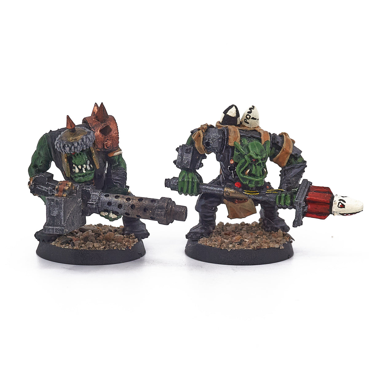 Orks - Ork Boyz with 'Eavy Weapons (18598) - Used