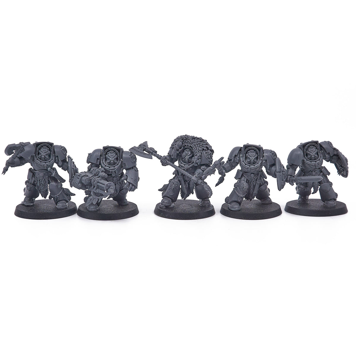 Space Wolves - Wolf Guard Terminators (18942-V) - Used