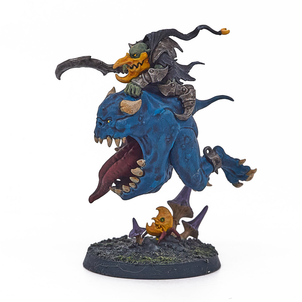 Gloomspite Gitz - Loonboss on Giant Cave Squig (18987-V) - Used