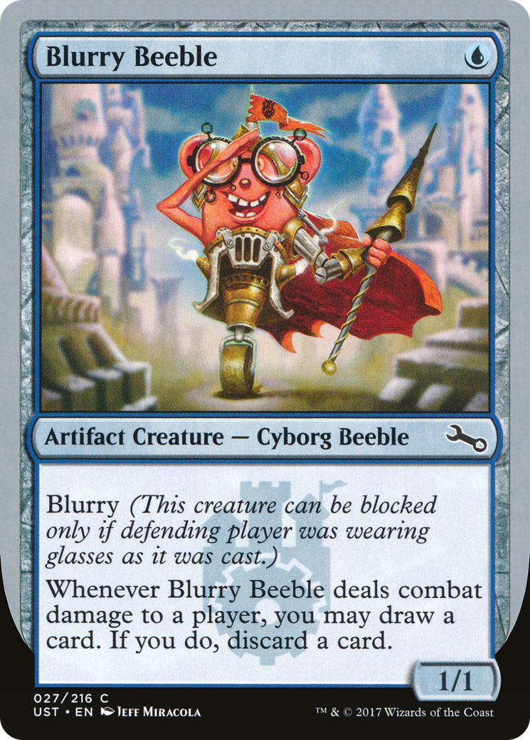 Blurry Beeble (UST-027) - Unstable