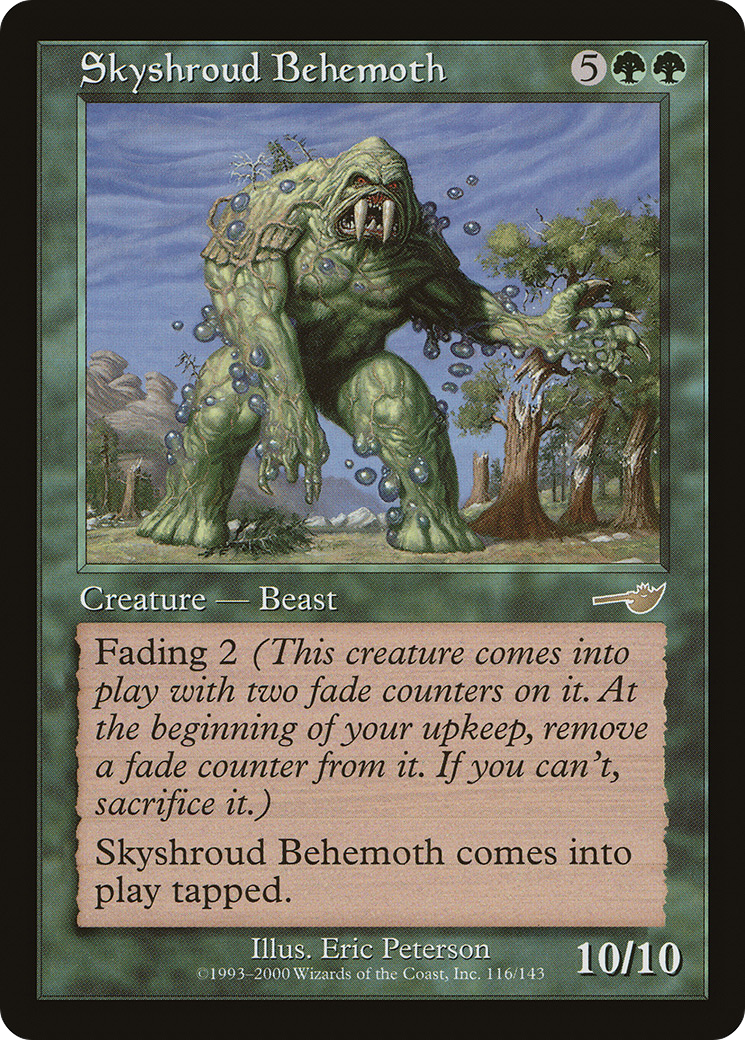Skyshroud Behemoth (NMS-116) - Nemesis