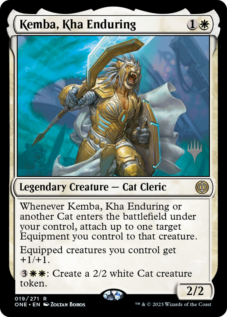 Kemba, Kha Enduring (PPONE-19P) - Phyrexia: All Will Be One Promos