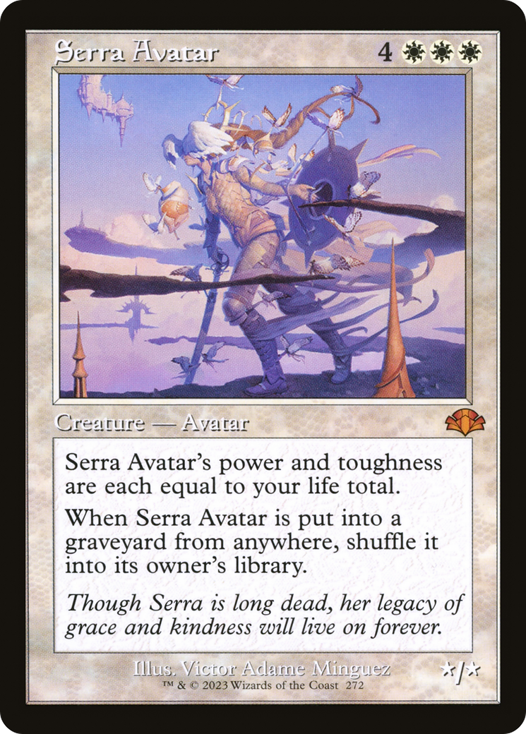 Serra Avatar (DMR-272) - Dominaria Remastered Foil