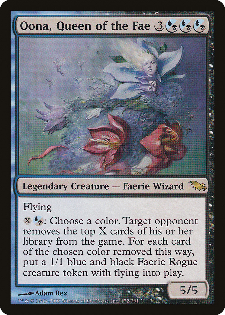 Oona, Queen of the Fae (SHM-172) - Shadowmoor