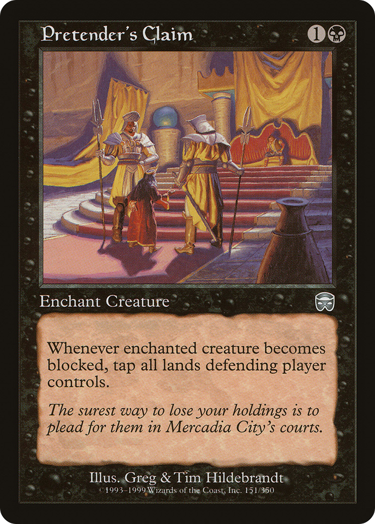 Pretender's Claim (MMQ-151) - Mercadian Masques