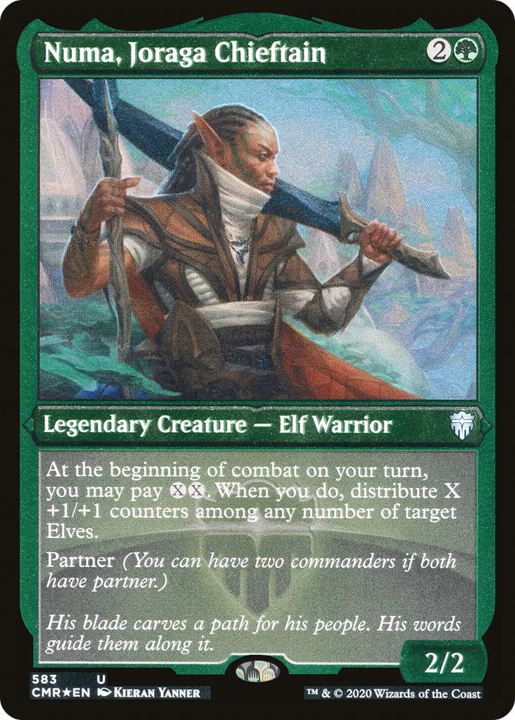 Numa, Joraga Chieftain (CMR-583) - Commander Legends Foil