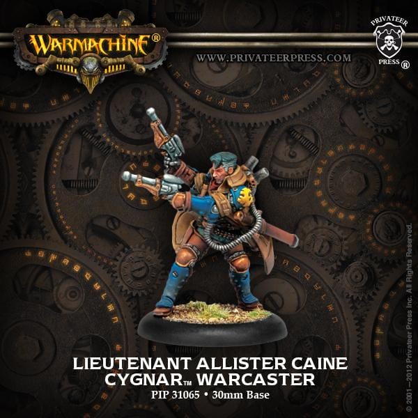 Lieutenant Allister Caine - pip31065