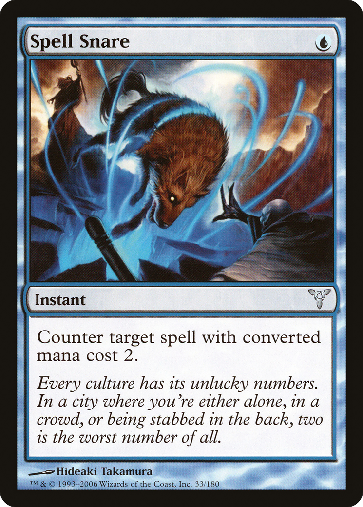 Spell Snare (DIS-033) - Dissension Foil