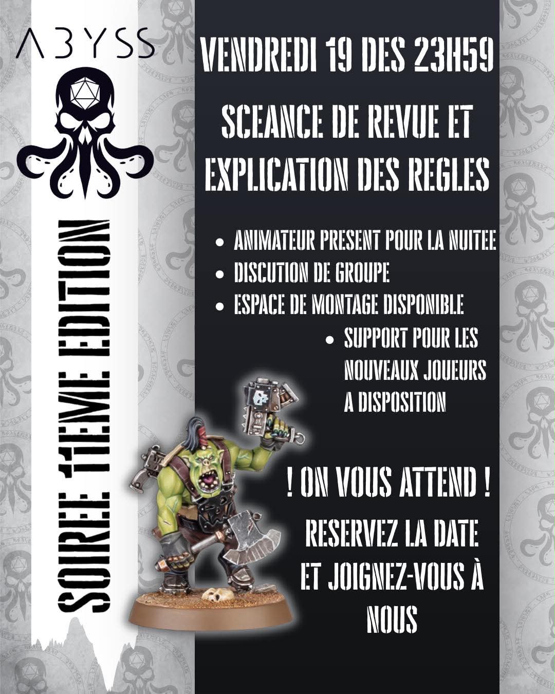 Lancement de minuit: Warhammer 40K 11e Édition ARMAGEDDON - 2026/06/19