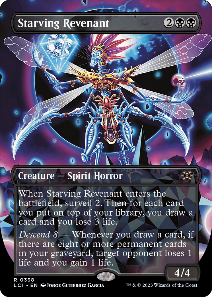 Starving Revenant (LCI-338) - The Lost Caverns of Ixalan (Borderless) Foil