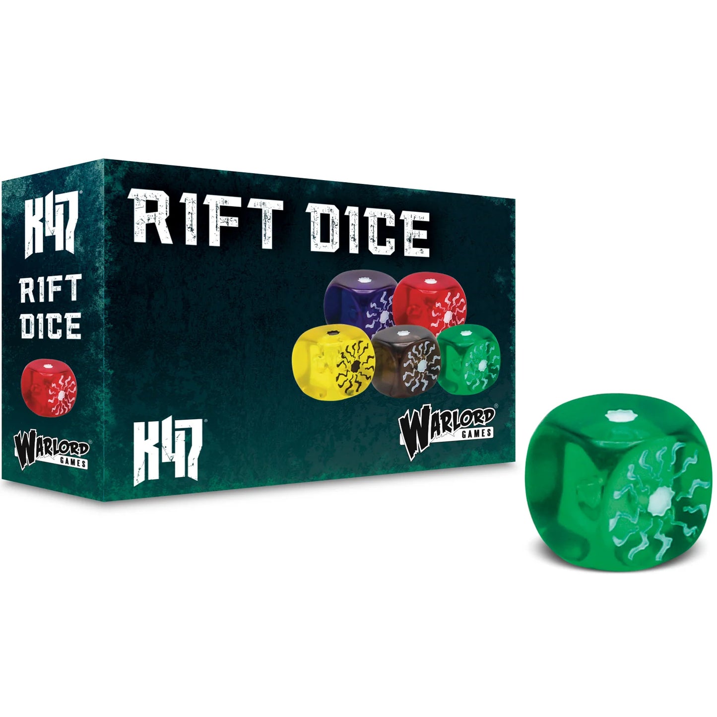 Konflikt 47 - Rift Dice - Green (452610003)