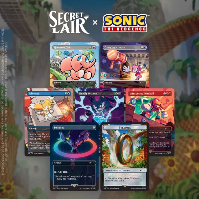 Secret Lair x Sonic The Hedgehog: Chasing Adventure